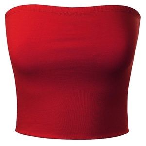 Zenana Outfitters red tube top